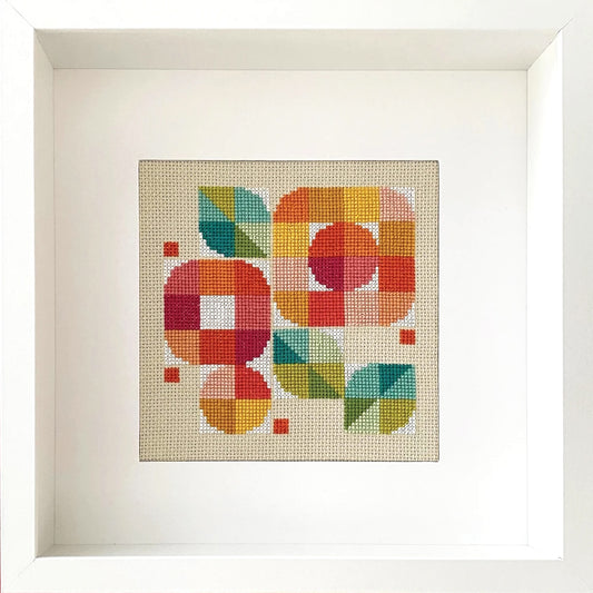 Mod Bloom Box Cross Stitch Kit -  Sewfinity.com