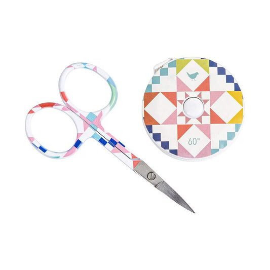 Scissors and Measuring Tape Duo by Riley Blake Designs - Sewfinity.com