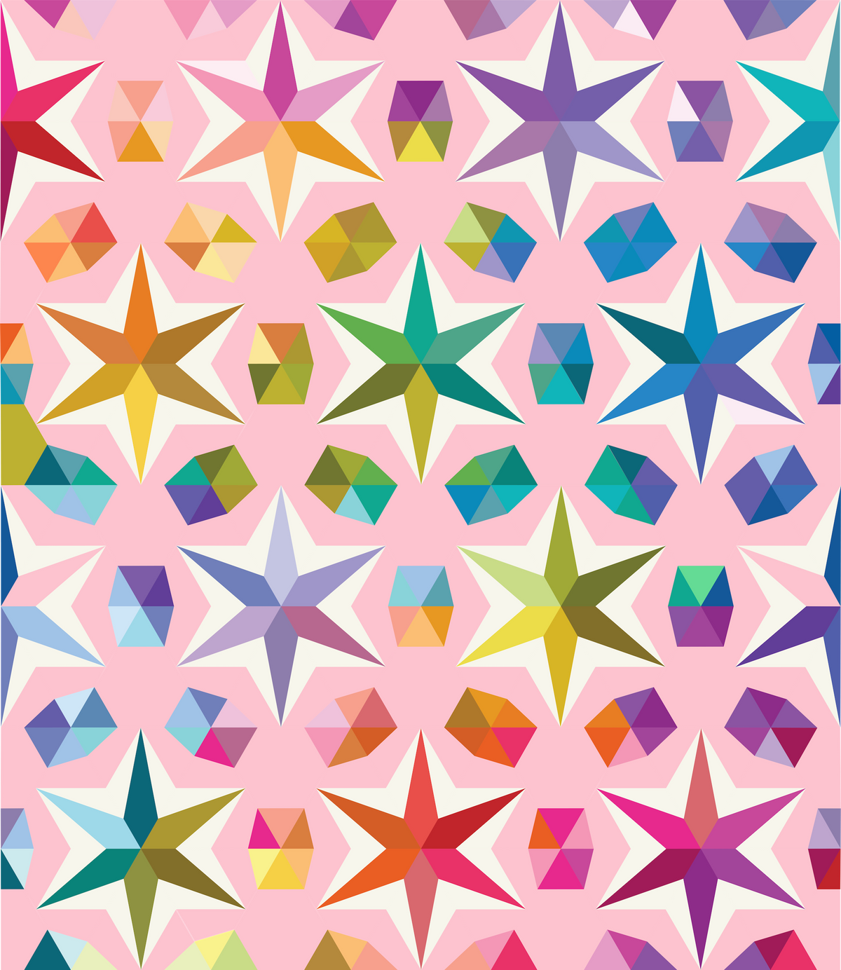 Stellara Quilt Pattern by The Stitch GA - Sewfinity.com