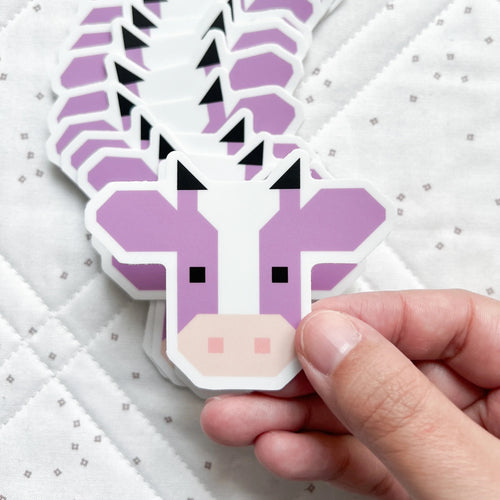 Annabelle Sticker - Purple - Sewfinity.com