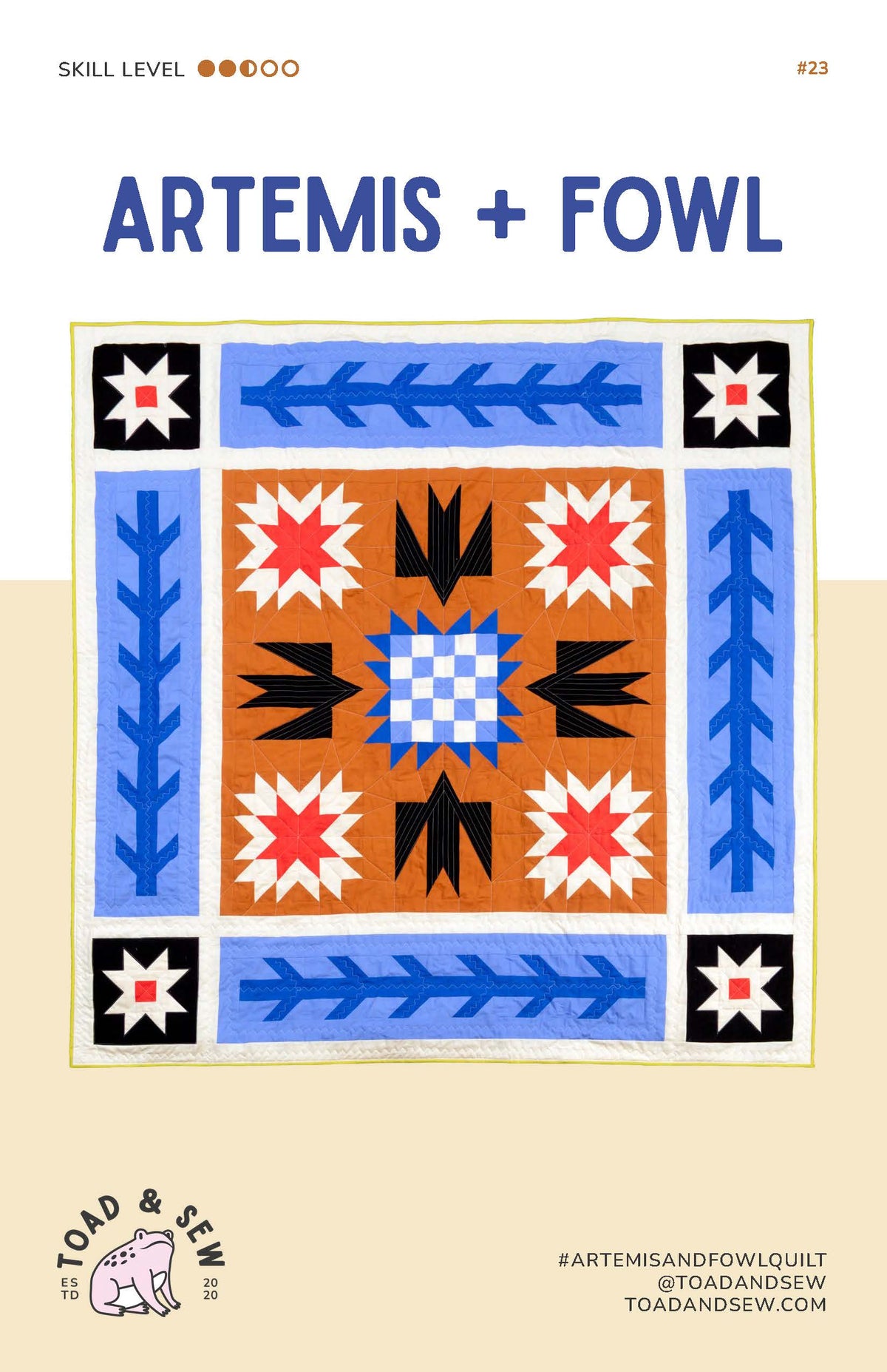 Artemis Fowl Quilt Pattern by Toad and Sew - Sewfinity.com