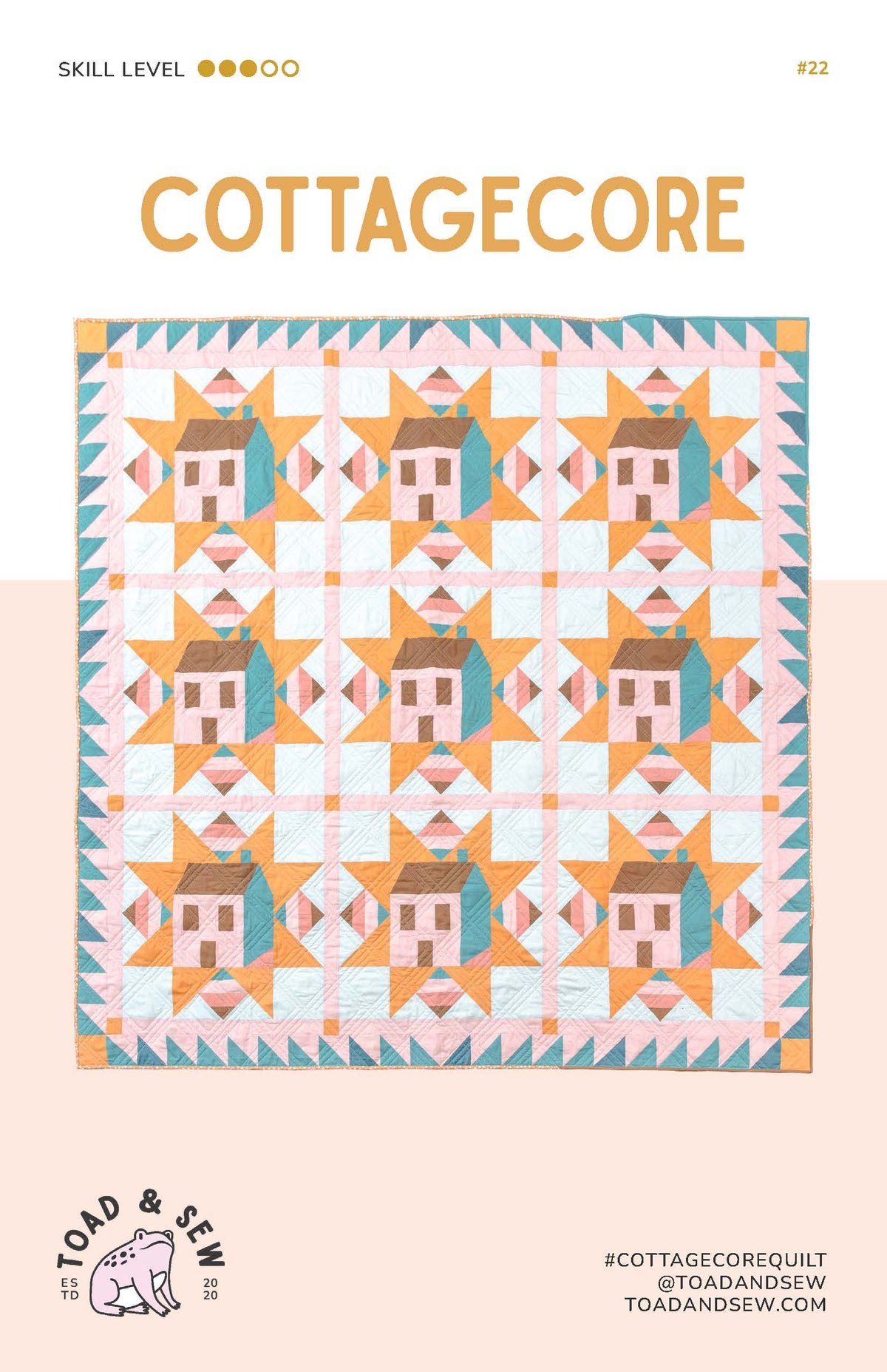 Cottagecore Quilt Pattern by Toad and Sew - Sewfinity.com