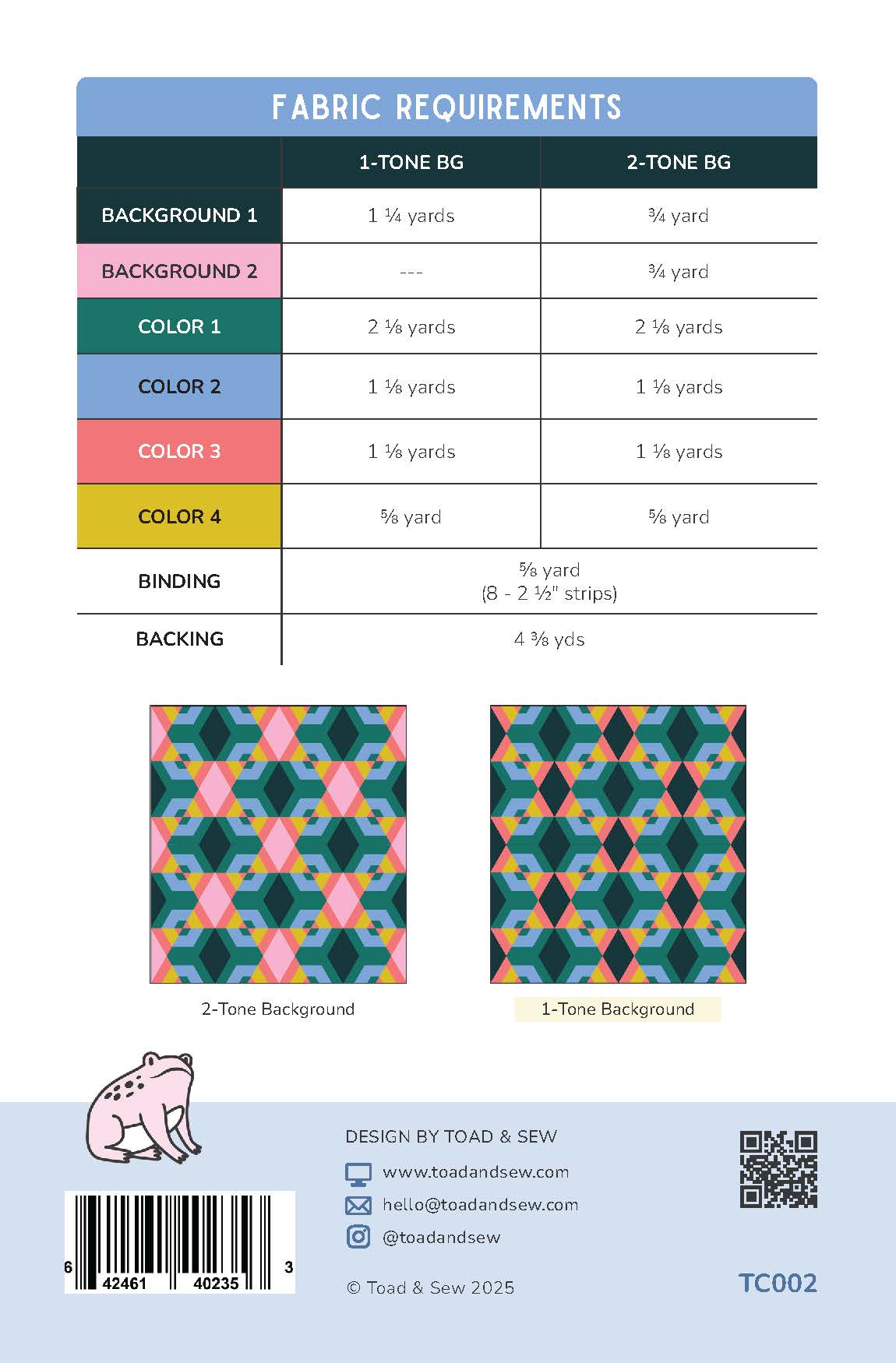 Divergence Quilt Pattern by Toad and Sew - Sewfinity.com