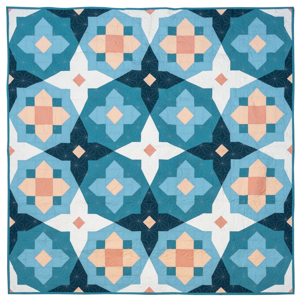 Garden Glow Quilt Pattern by Toad and Sew - Sewfinity.com