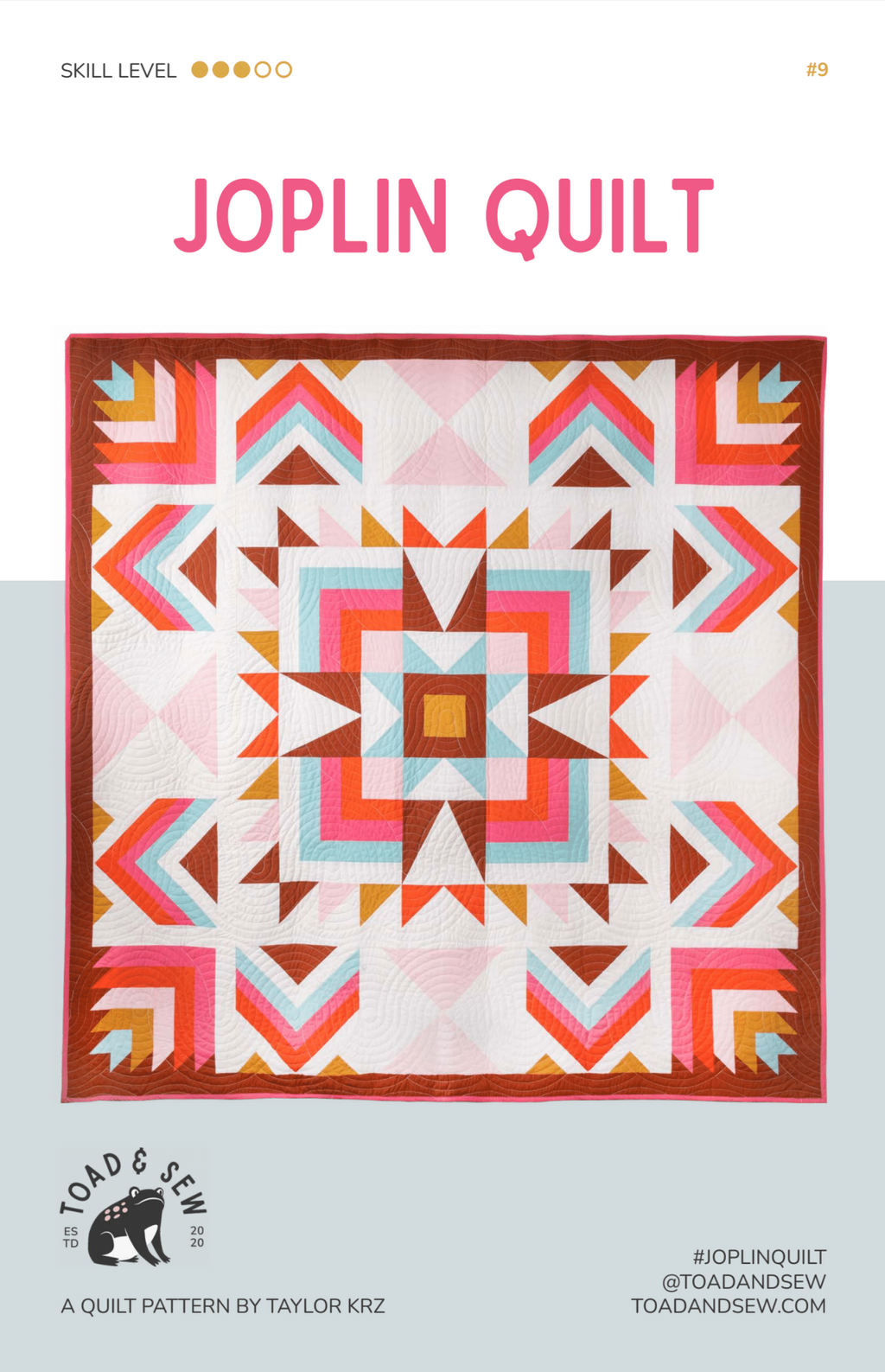 Joplin Quilt Pattern by Toad and Sew - Sewfinity.com