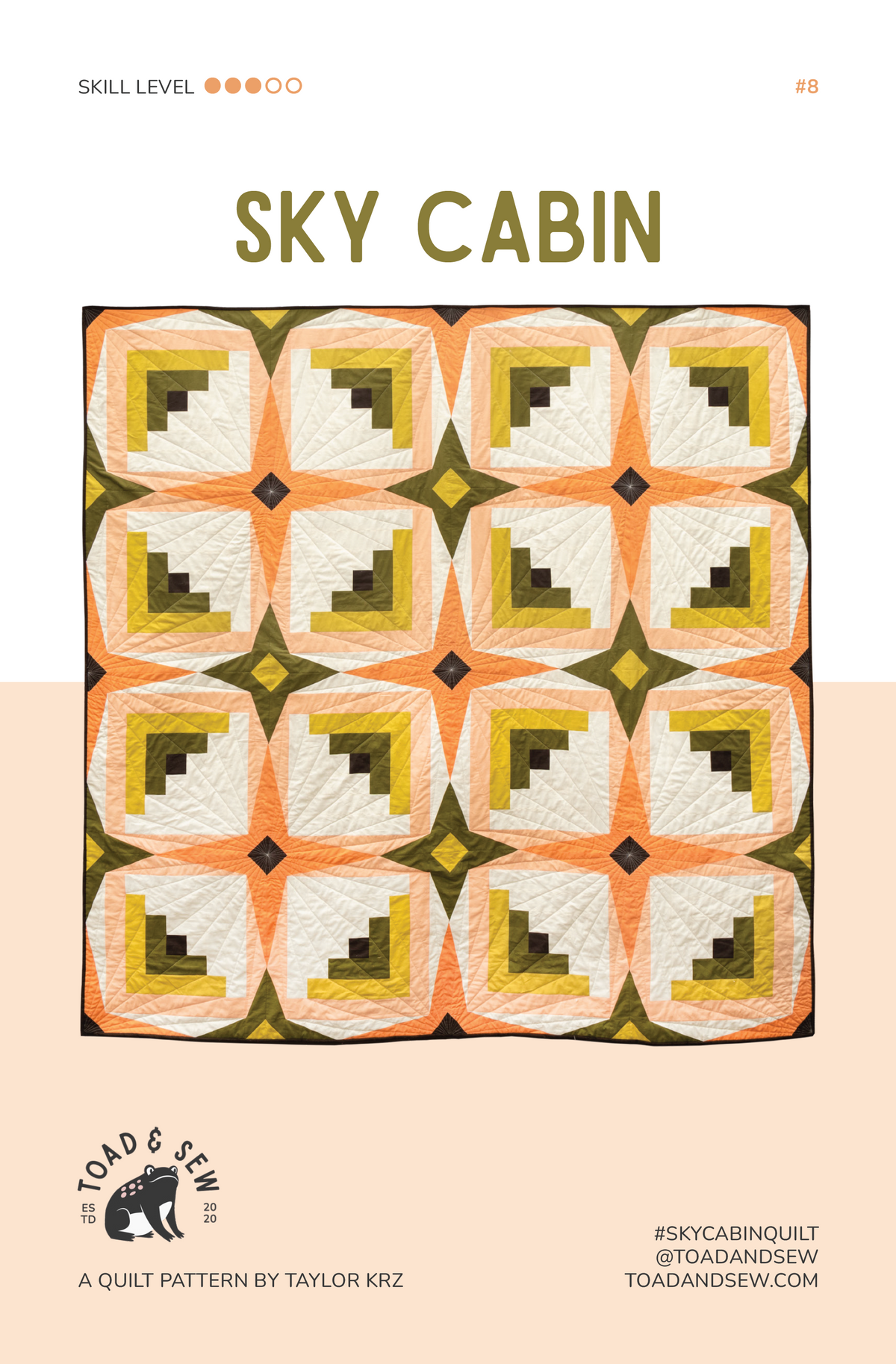 Sky Cabin Quilt Pattern by Toad and Sew - Sewfinity.com