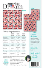American Dream Quilt Pattern by Angela Pingel Designs