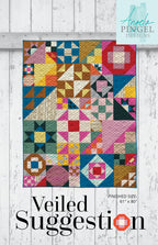 Veiled Suggestion Quilt Pattern by Angela Pingel Designs