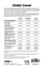 Under Cover Sewing Pattern