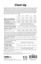 Clam Up Sewing Pattern ByAnnie