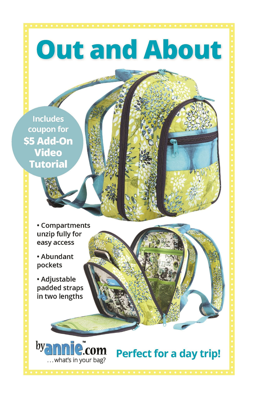 Out and About Sewing Pattern ByAnnie