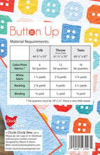 Button Up Quilt Pattern by Cluck Cluck Sew