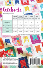 Celebrate Quilt Pattern by Cluck Cluck Sew