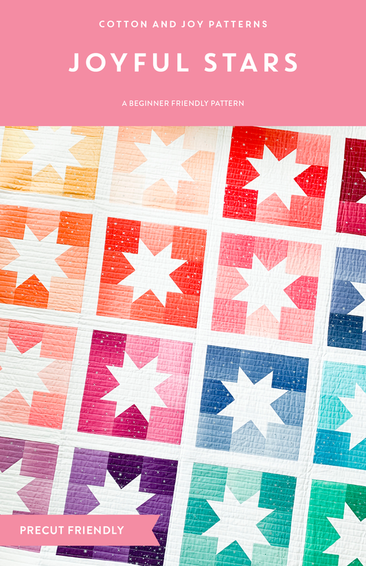 Joyful Stars Quilt Pattern