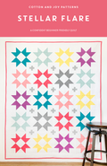 Stellar Flare Quilt Pattern by Cotton + Joy