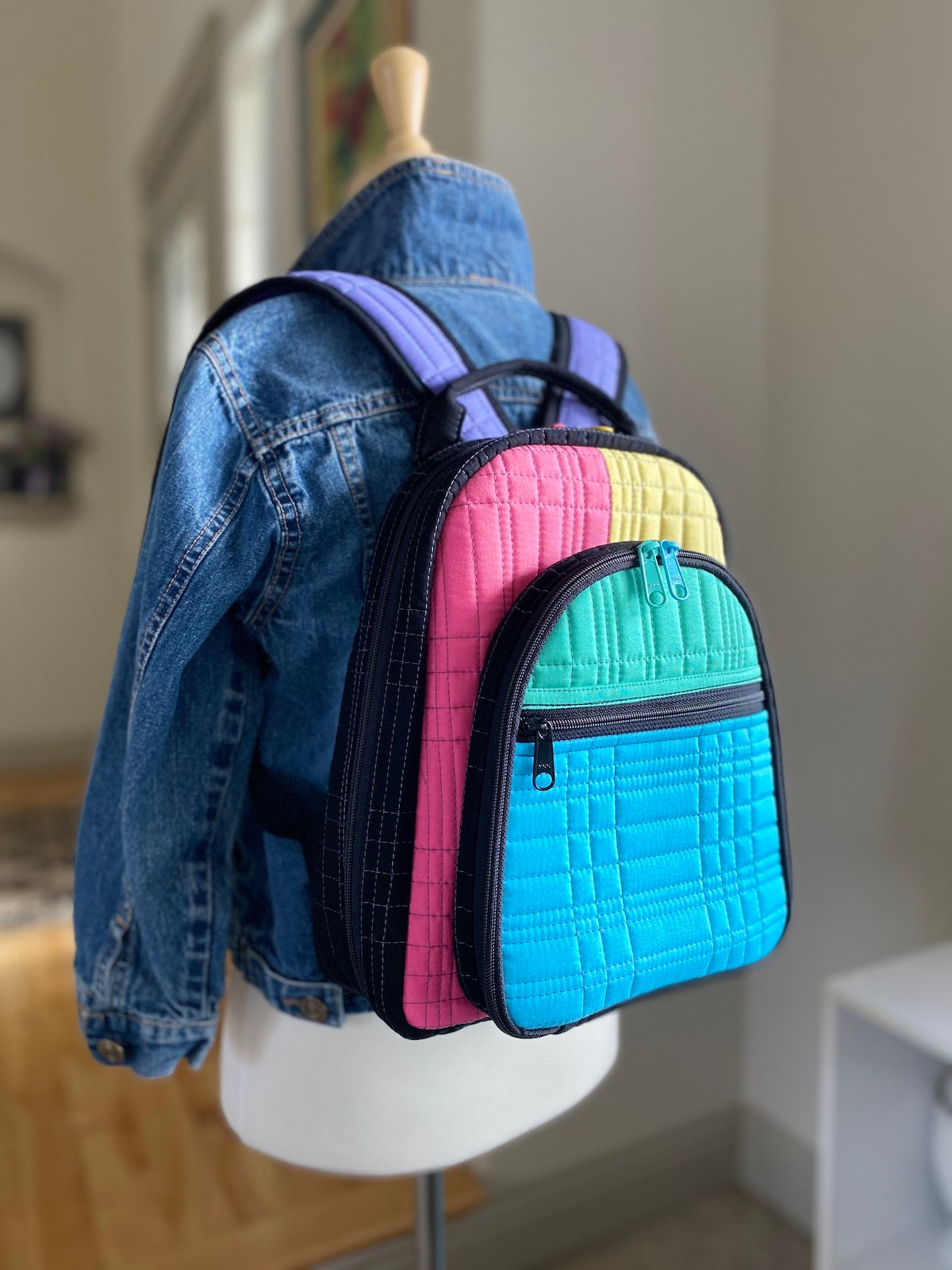 Coloblock Out and About Backpack byAnnie