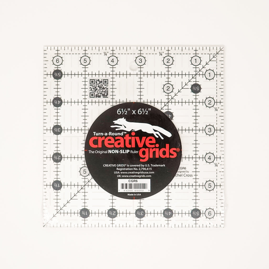 Creative Grids Ruler - Square - 6.5 in