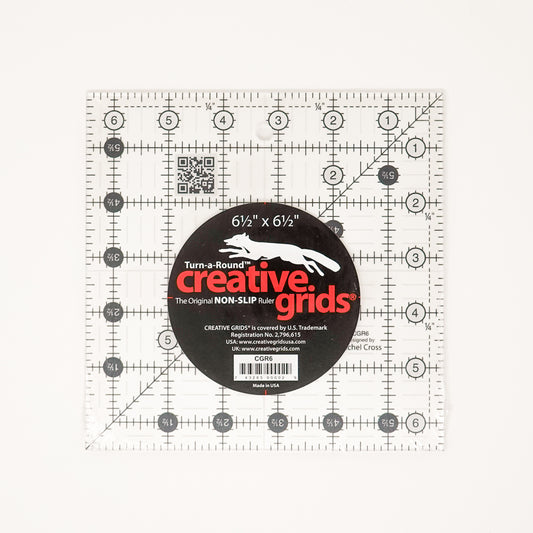 Creative Grids Ruler - Square - 6.5 in