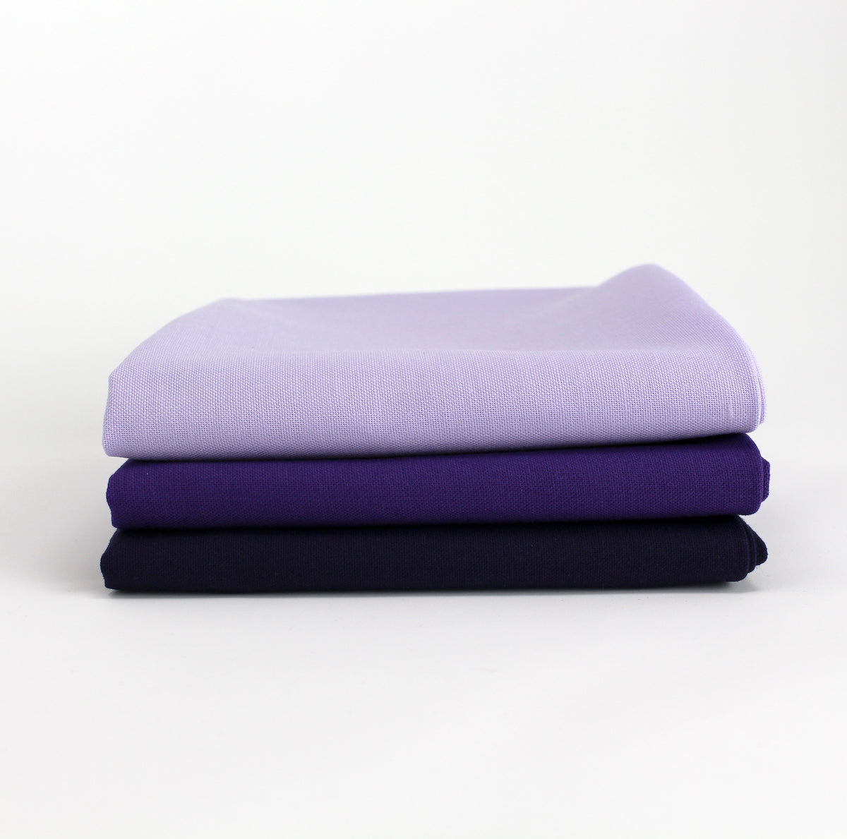 Blue 3 Fat Quarter Bundle - Kona Cotton