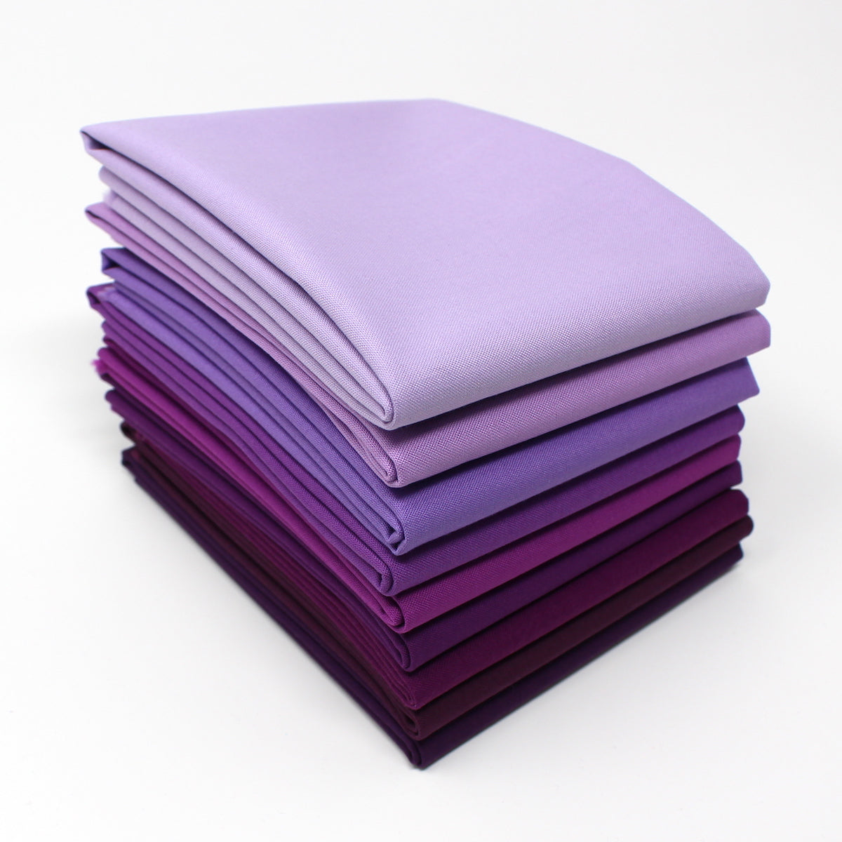 Violet 9 Fat Quarter Bundle - Kona Cotton