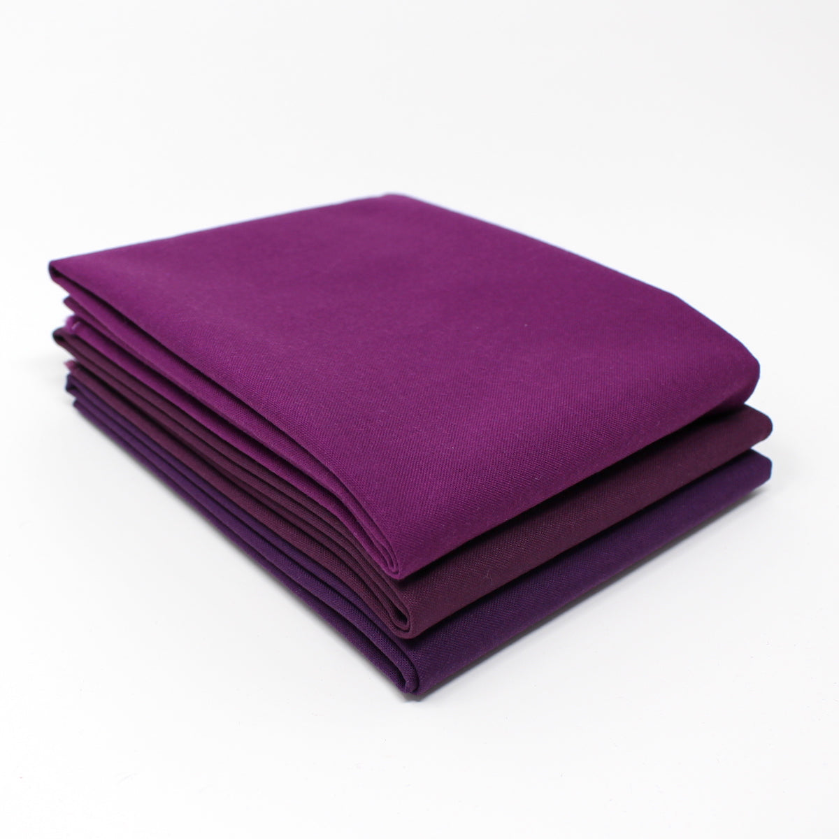 Violet Dark 3 Fat Quarter Bundle - Kona Cotton