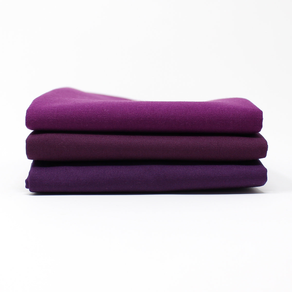 Violet Dark 3 Fat Quarter Bundle - Kona Cotton