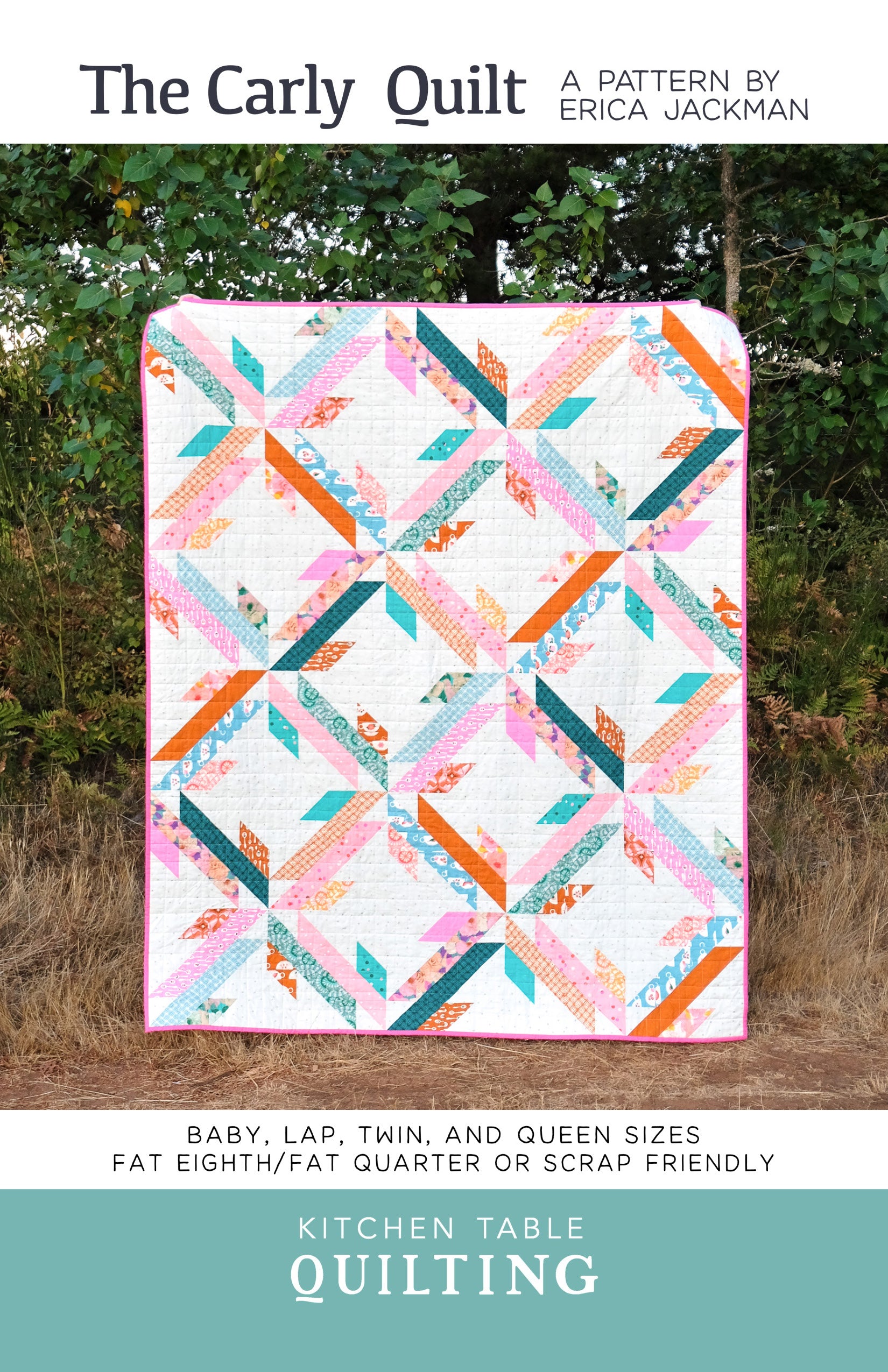 The Carly Quilt Pattern by Kitchen Table Quilting