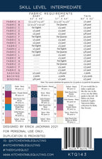 The Sylvie Quilt Pattern by Kitchen Table Quilting