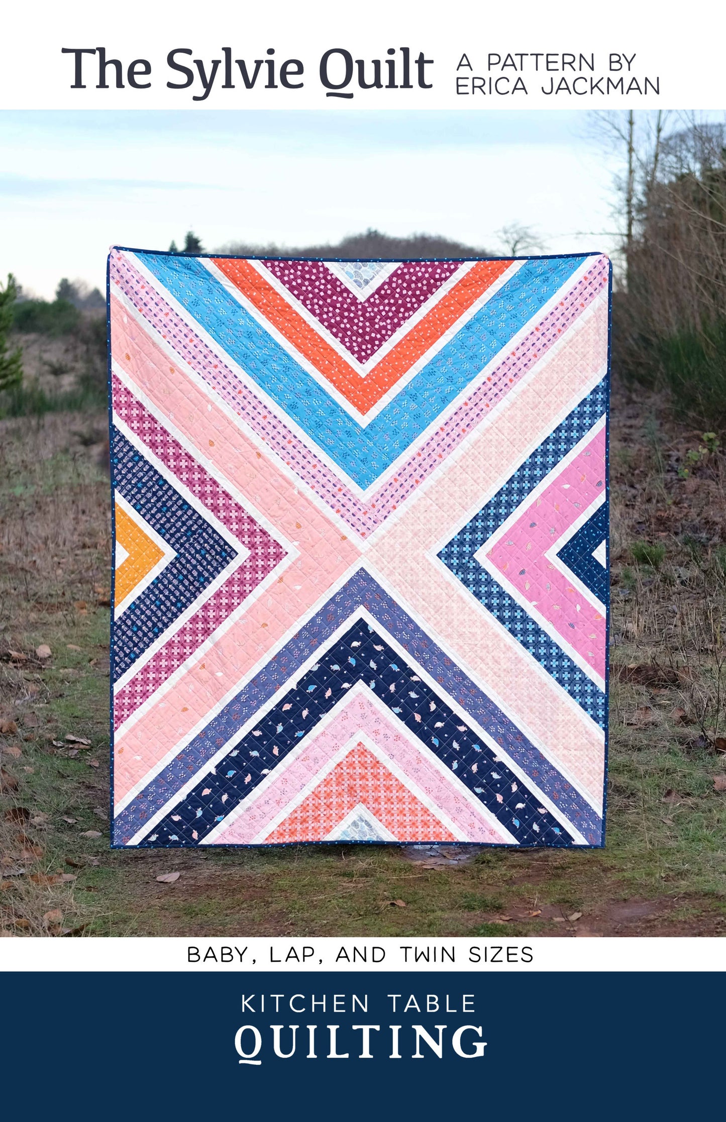 The Sylvie Quilt Pattern by Kitchen Table Quilting