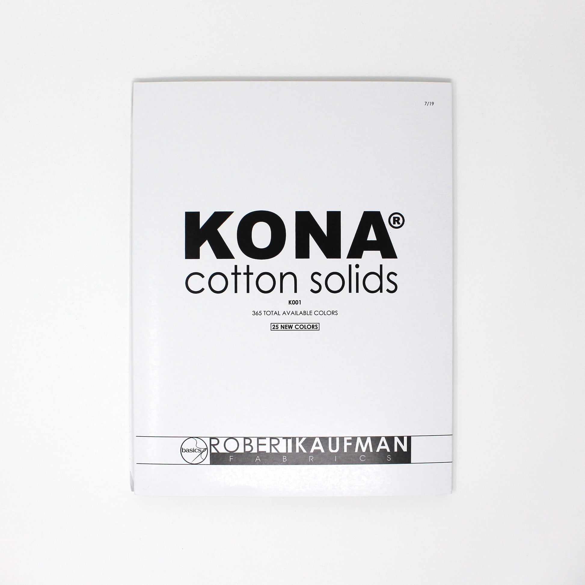 Kona Cotton Color Card - 365 Colors