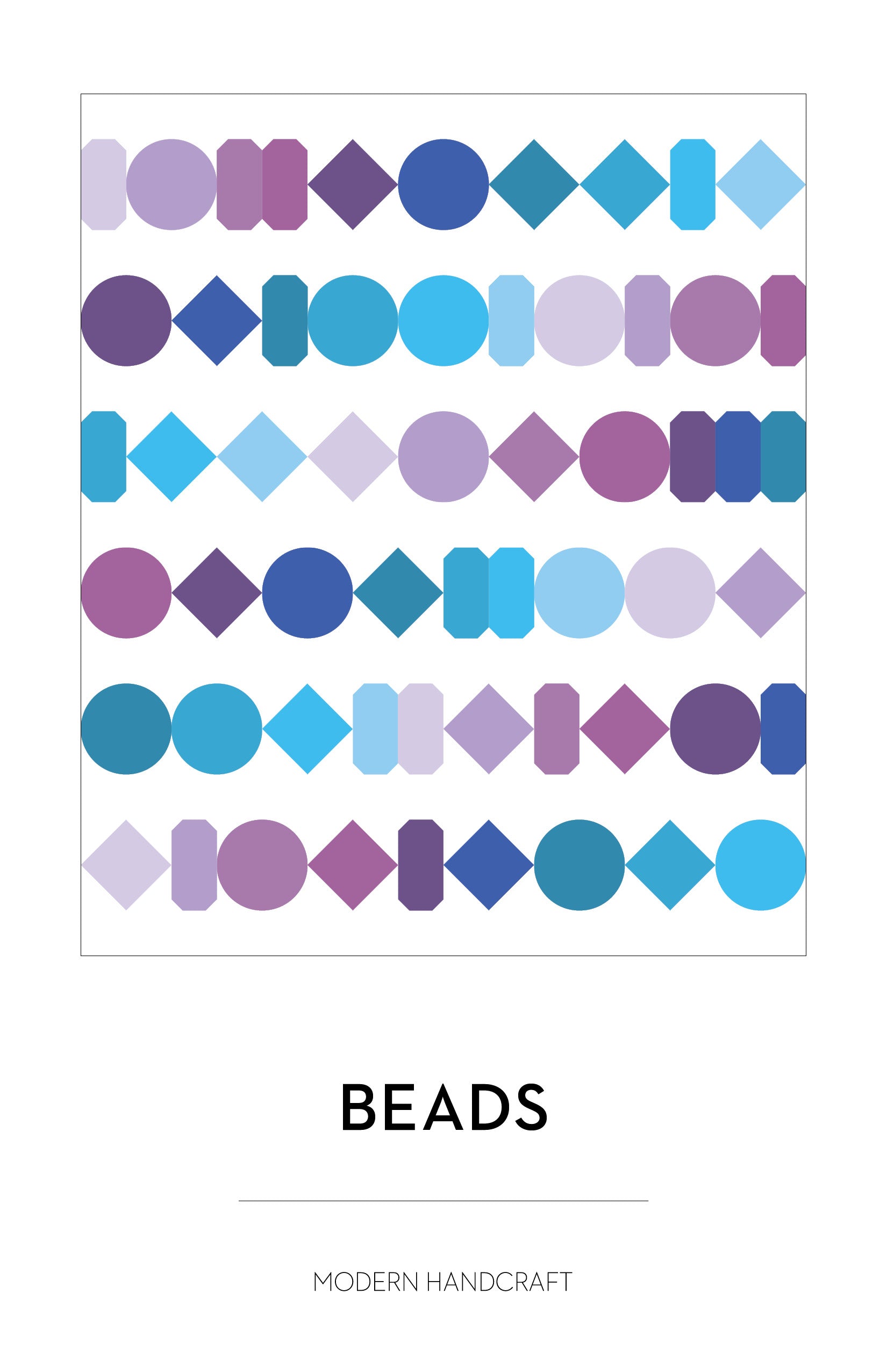 Beads Quilt Pattern by Modern Handcraft