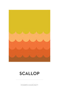Scallop Quilt Pattern by Modern Handcraft