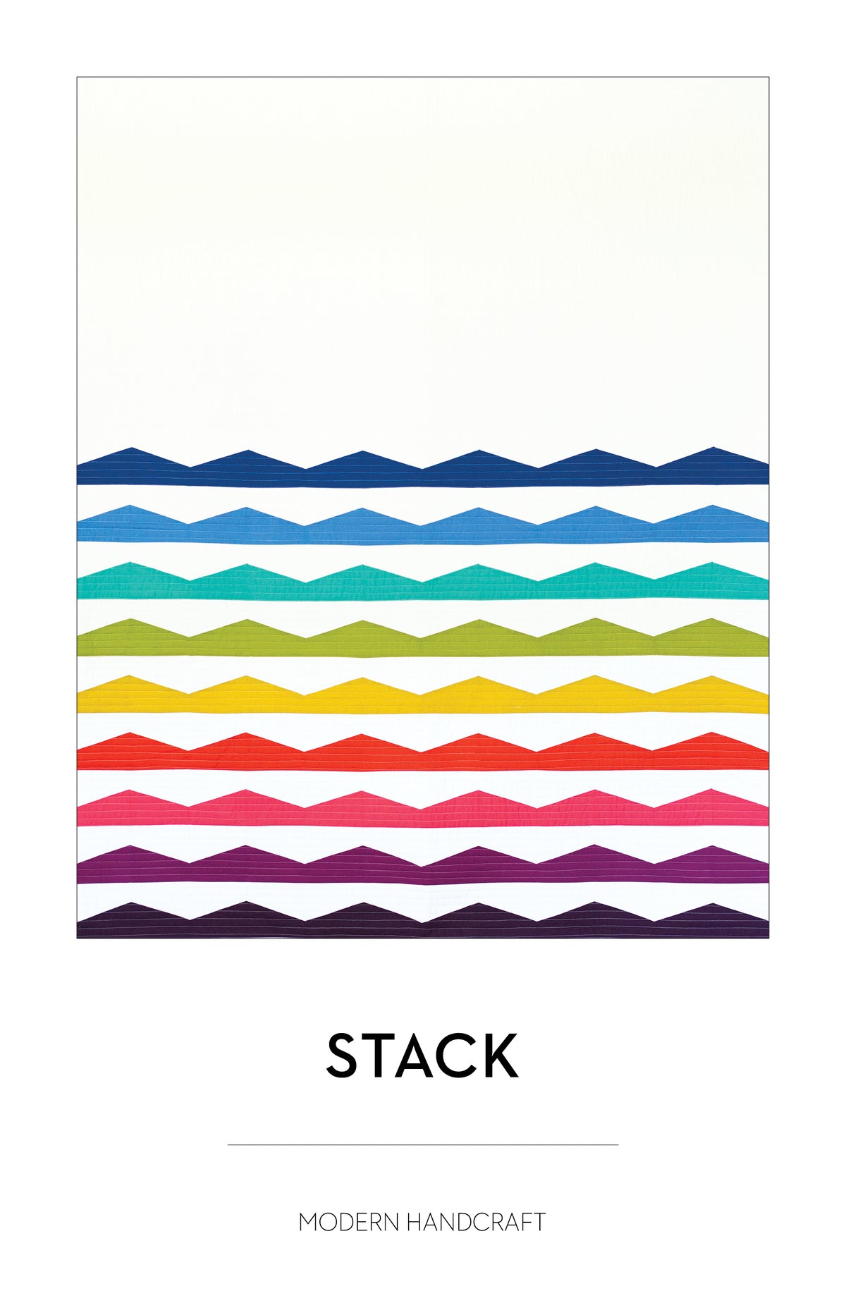 Stack Quilt Pattern by Modern Handcraft