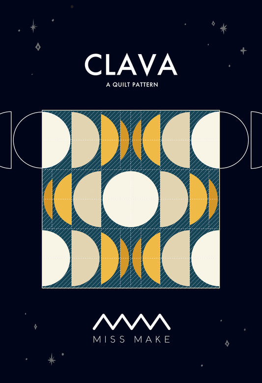 Clava Quilt Pattern by Miss Make