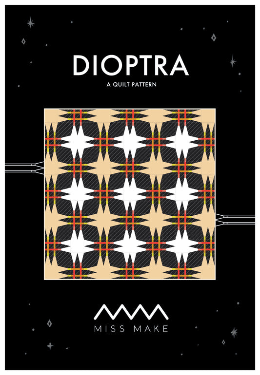Dioptra Quilt Pattern by Miss Make