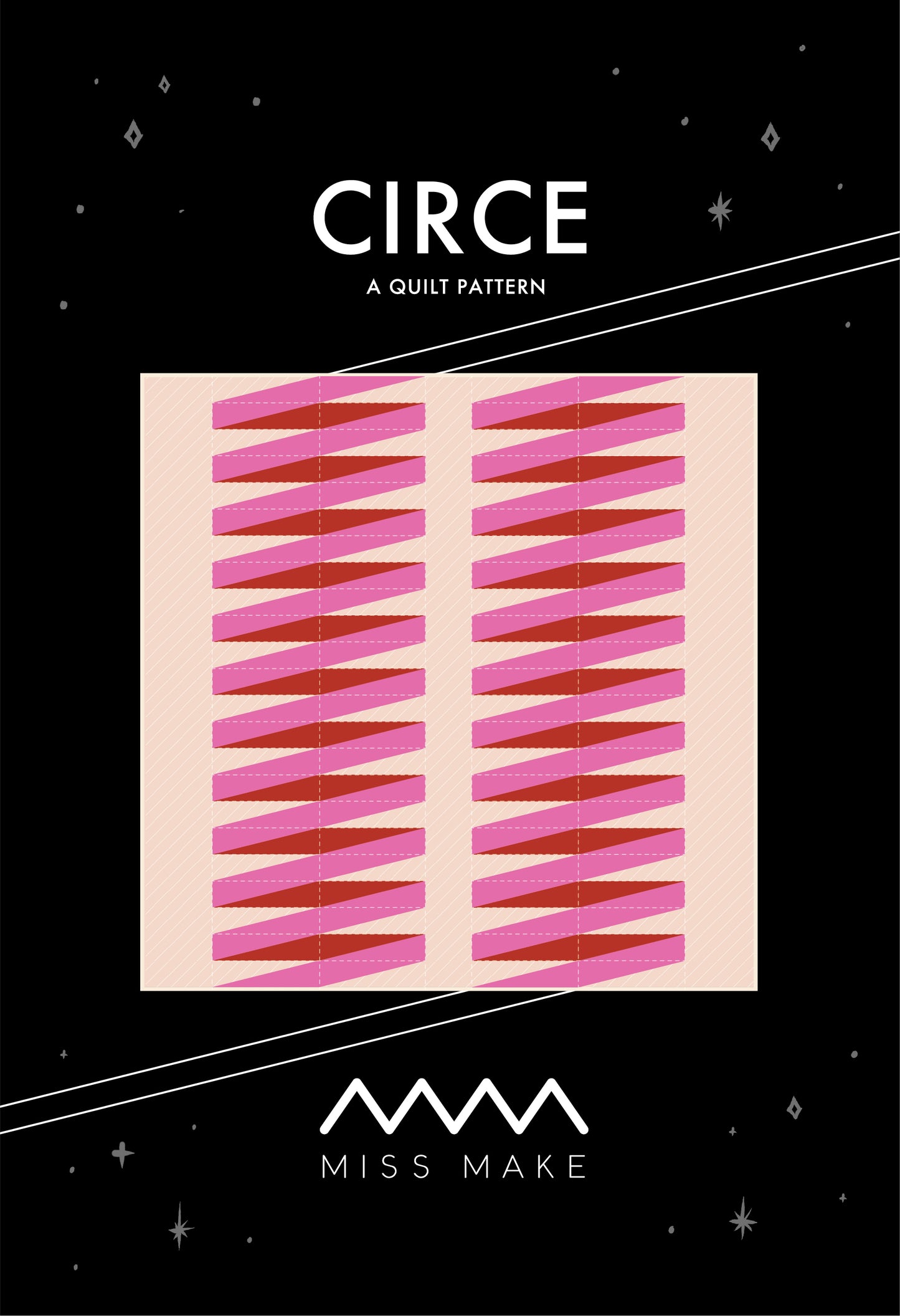 Circe Quilt Pattern by Miss Make