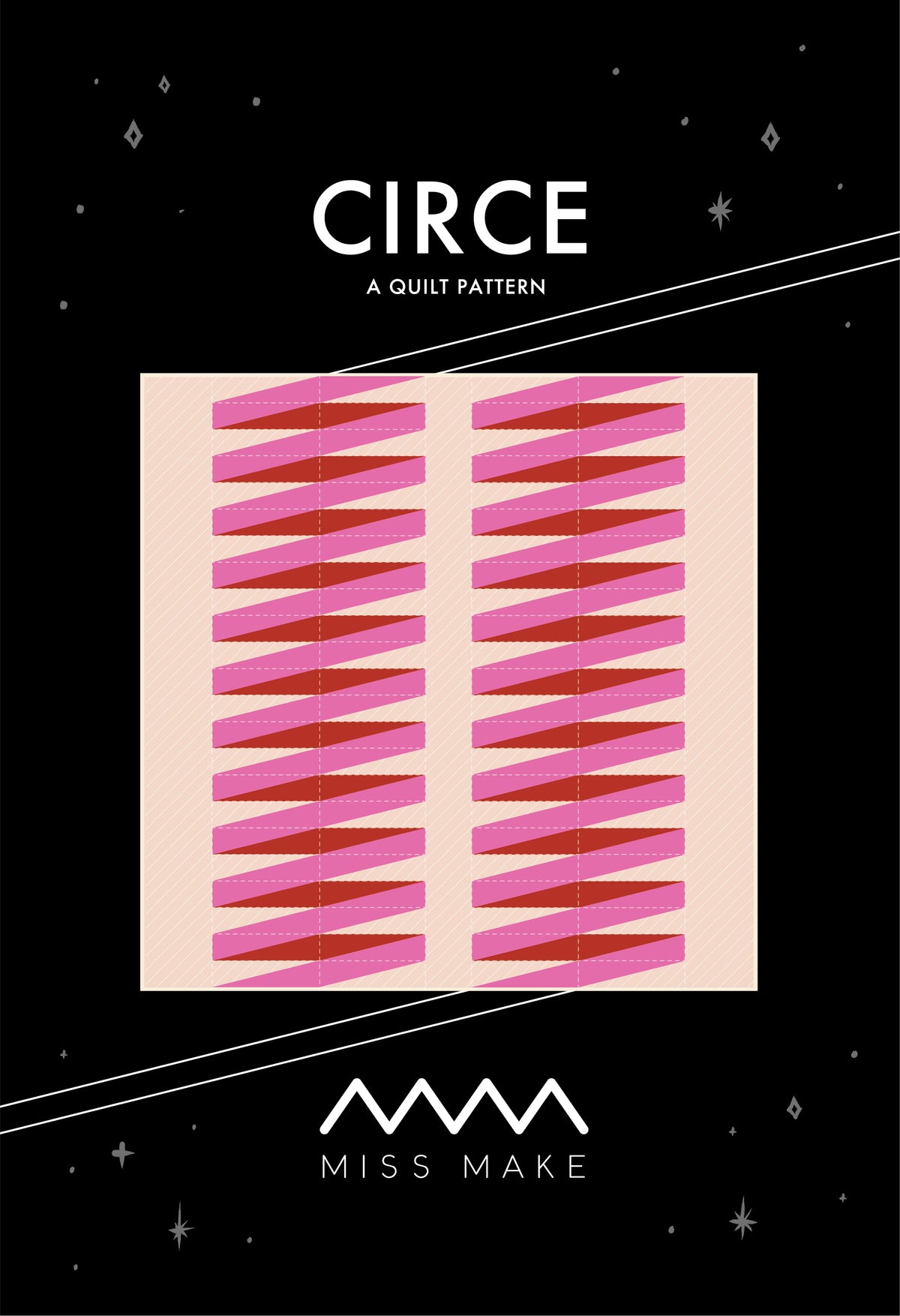 Circe Quilt Pattern by Miss Make