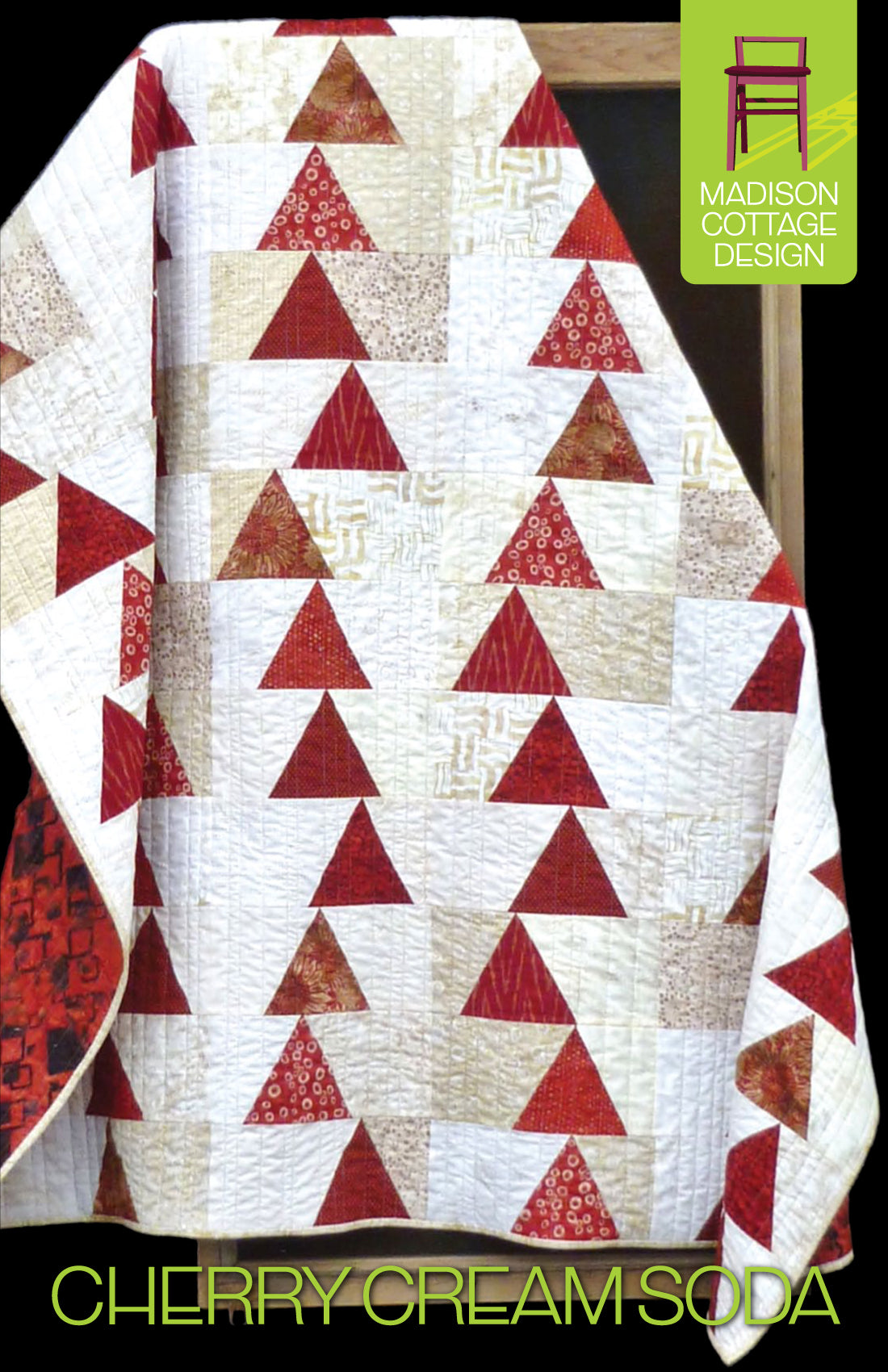 Cherry Cream Soda Quilt Pattern by Madison Cottage Design