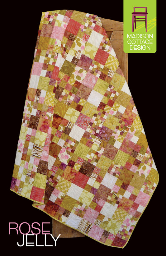 Rose Jelly Quilt Pattern by Madison Cottage Design
