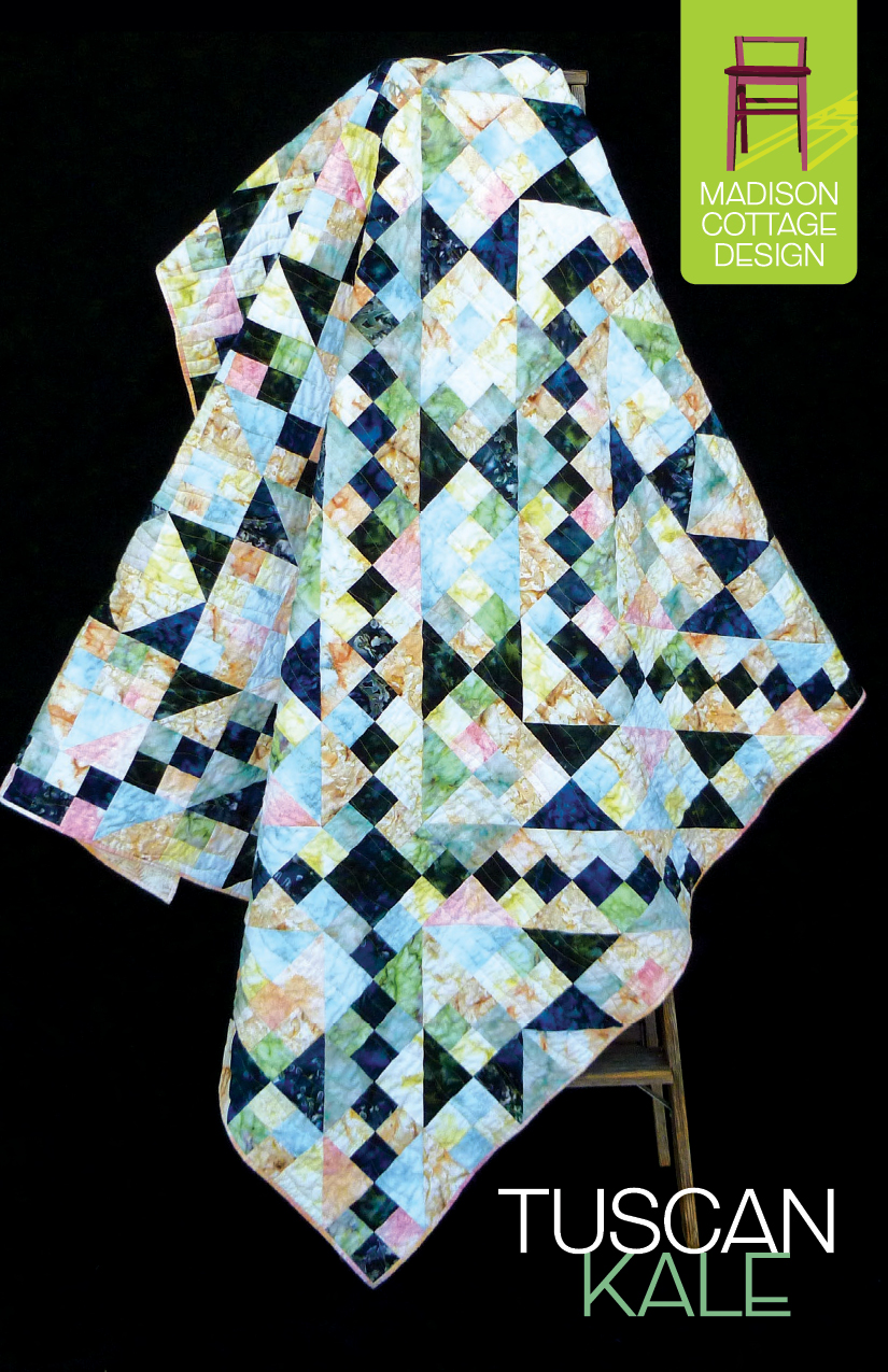 Tuscan Kale Quilt Pattern by Madison Cottage Design