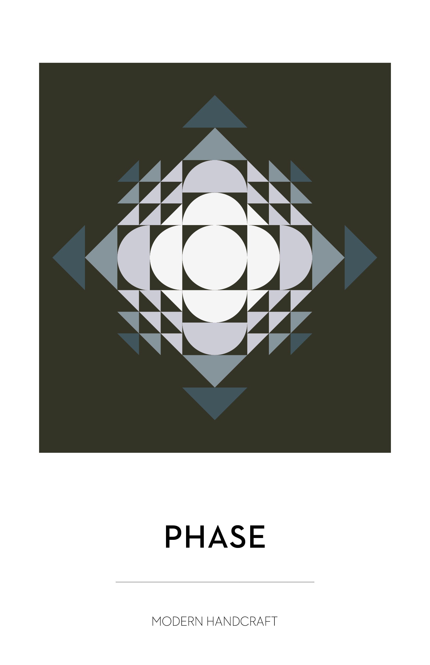 Phase Quilt Pattern by Modern Handcraft