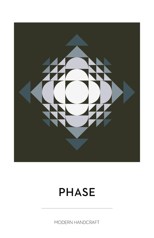 Phase Quilt Pattern by Modern Handcraft