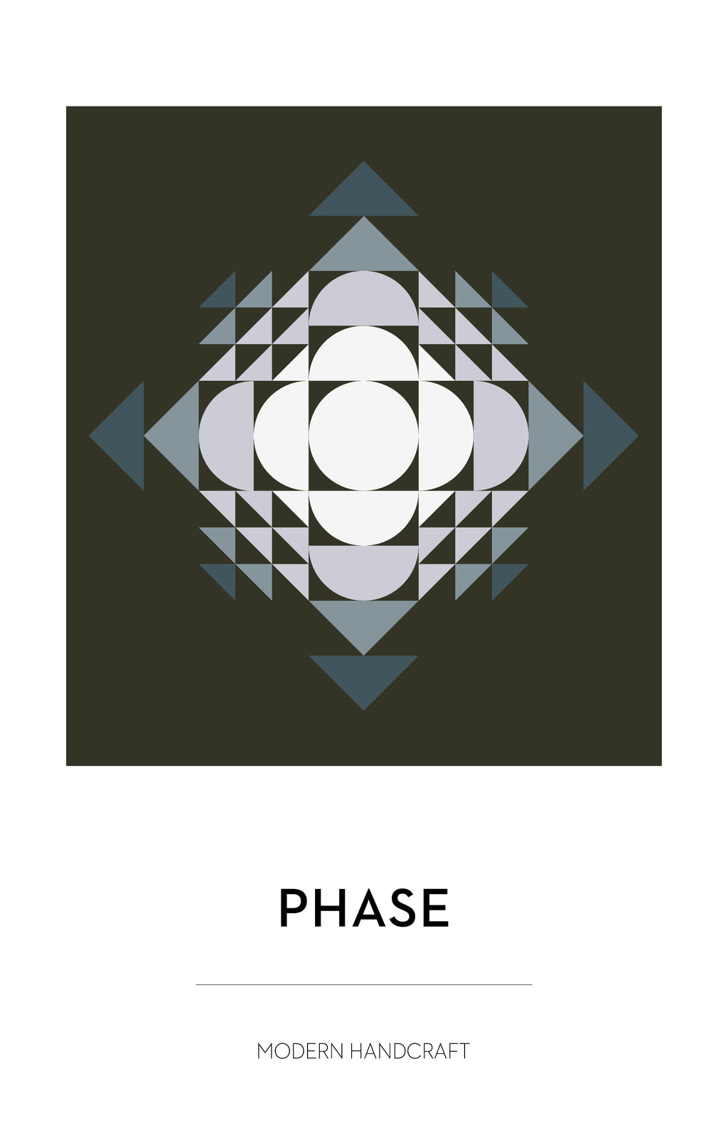 Phase Quilt Pattern by Modern Handcraft