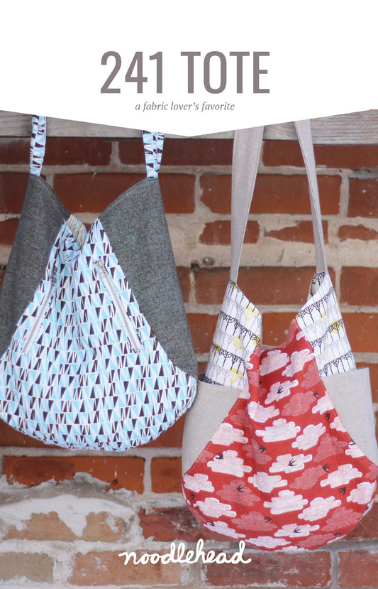 241 Tote Sewing Pattern by Noodlehead