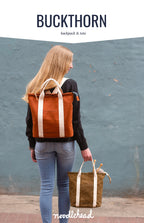 Buckthorn Backpack Tote Sewing Pattern - Sewfinity