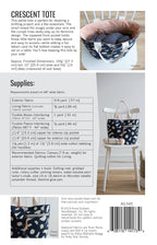 Crescent Tote Sewing Pattern - Sewfinity