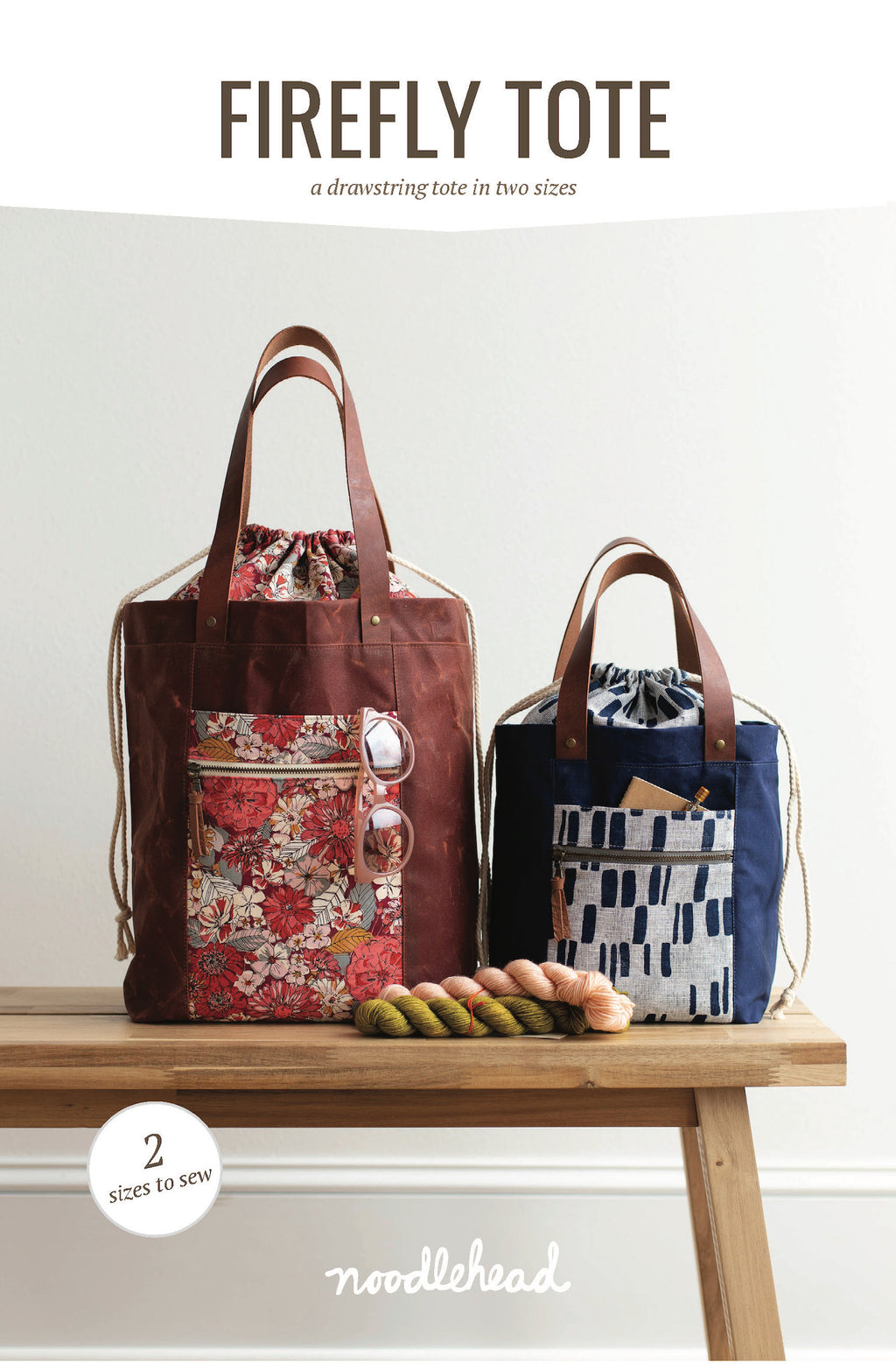 Firefly Tote Sewing Pattern by Noodlehead