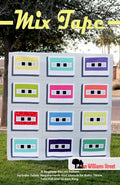 Mix Tape Quilt Pattern by On Williams Street
