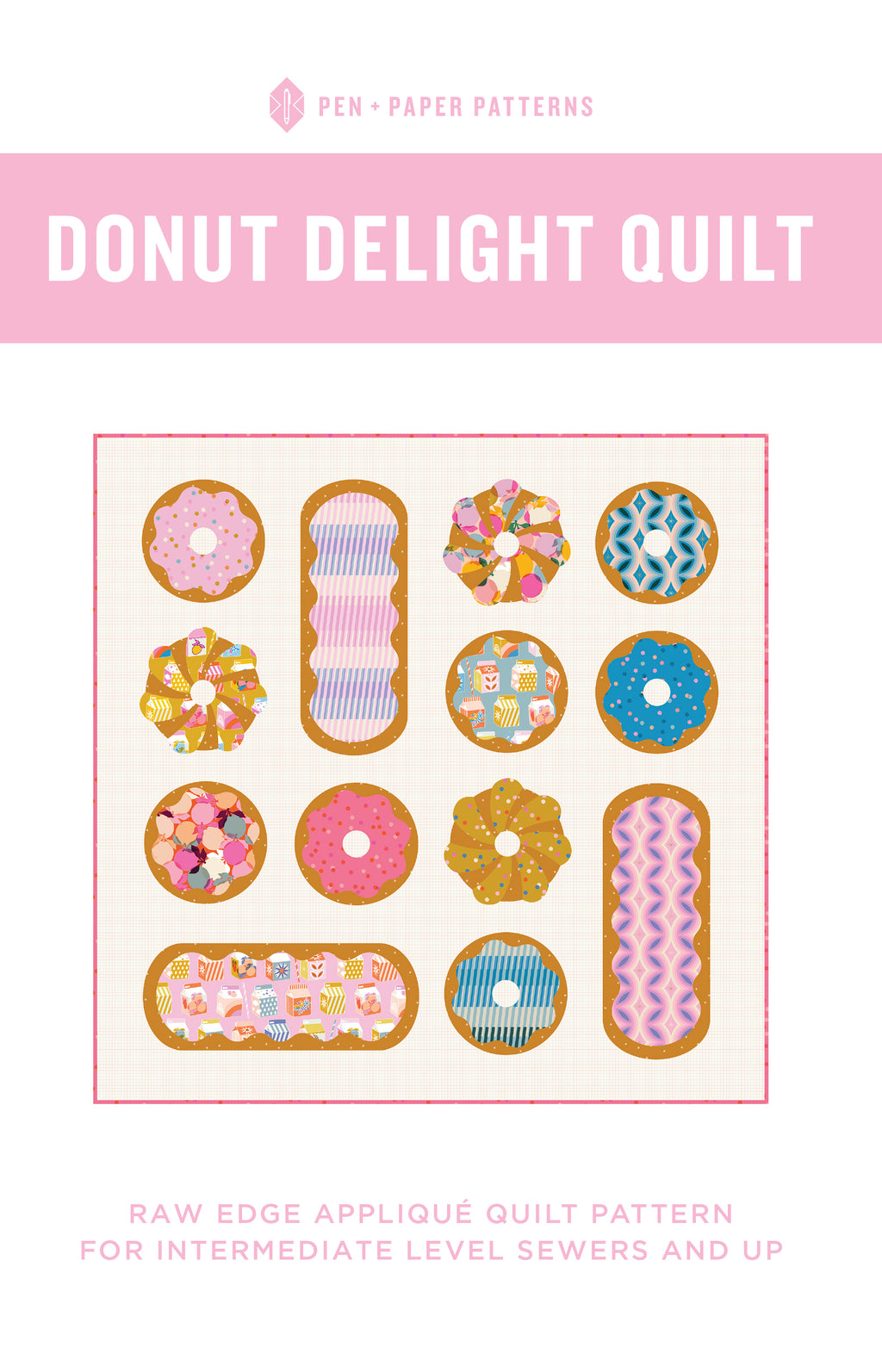 Donut Delight Quilt Pattern by Pen and Paper Patterns
