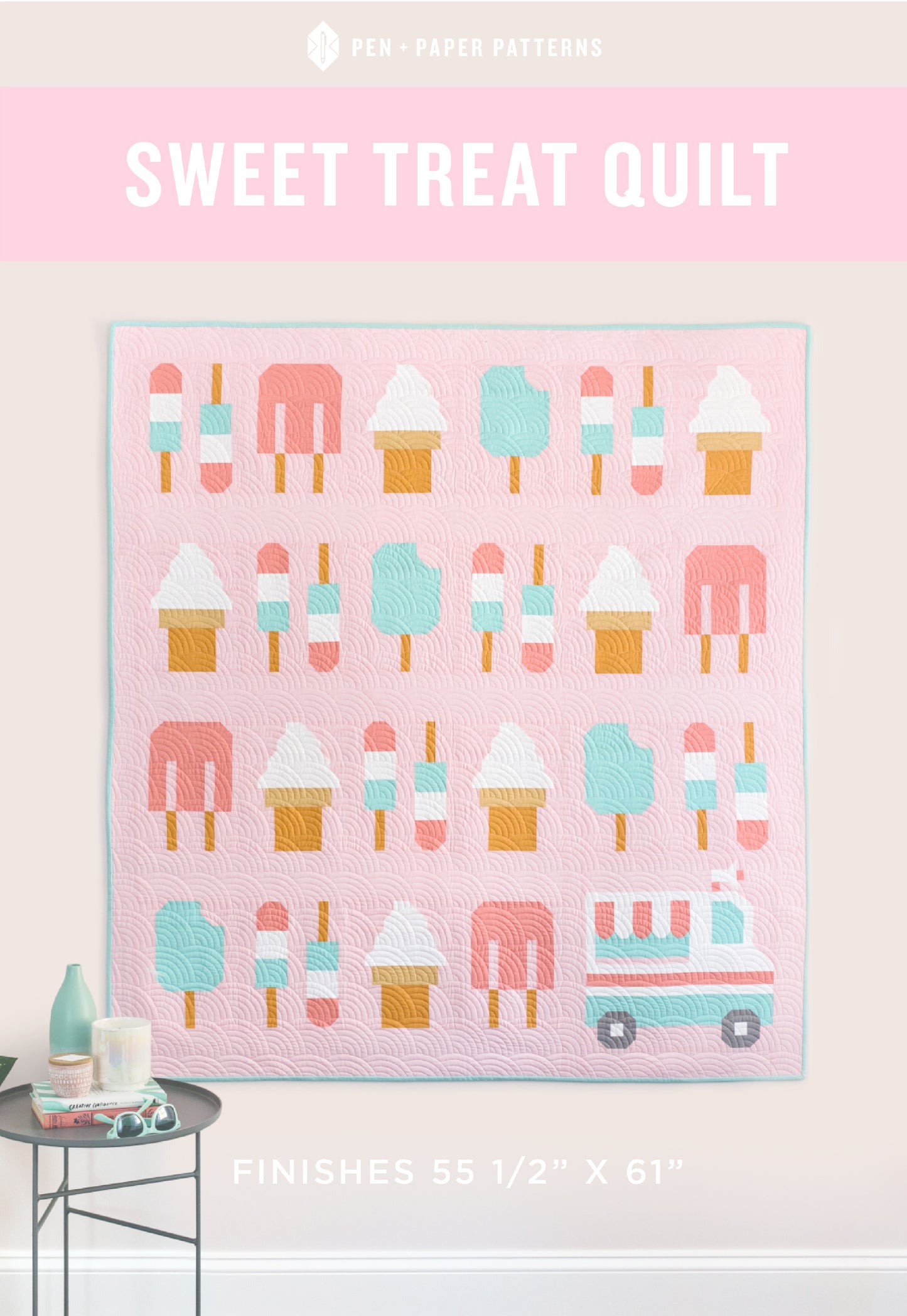Sweet Treat Quilt Pattern by Pen and Paper Patterns